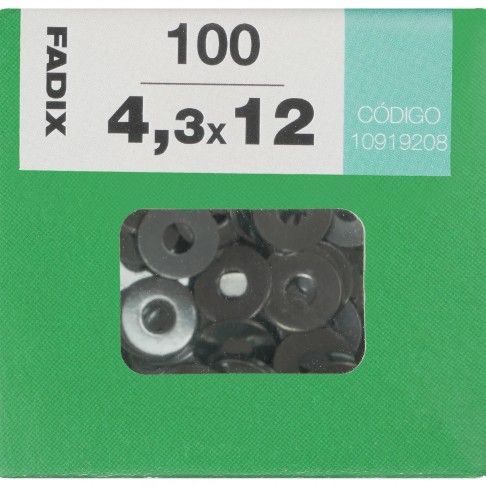Anilha Din9021 4,3x12mm L 100un Anilha Din9021 4,3x12mm L 100un