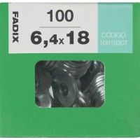 Anilha Din9021 6,4x18mm L 100un