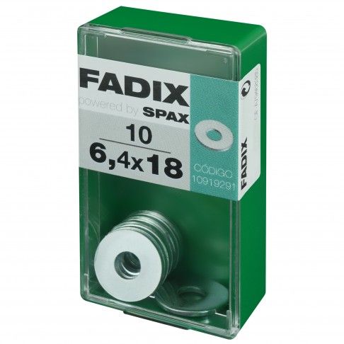 Anilha Din9021 6,4x18mm S 10un Anilha Din9021 6,4x18mm S 10un