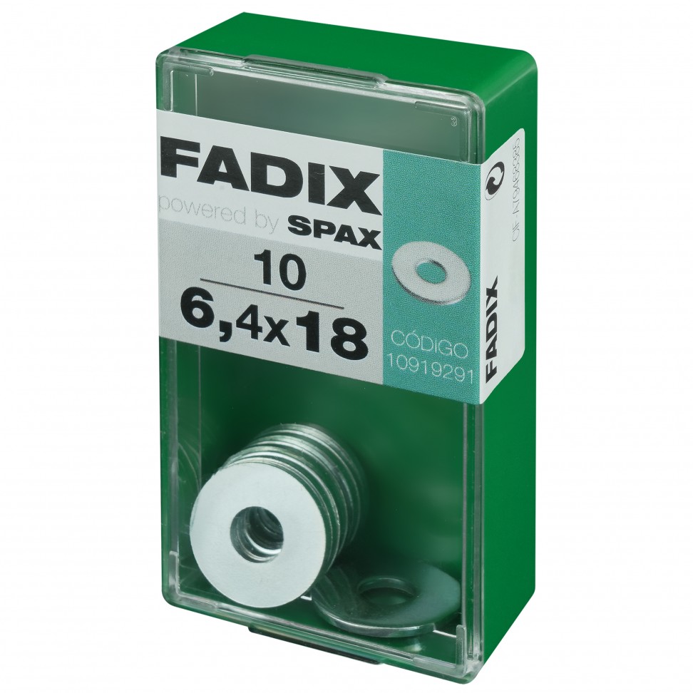 Anilha Din9021 6,4x18mm S 10un