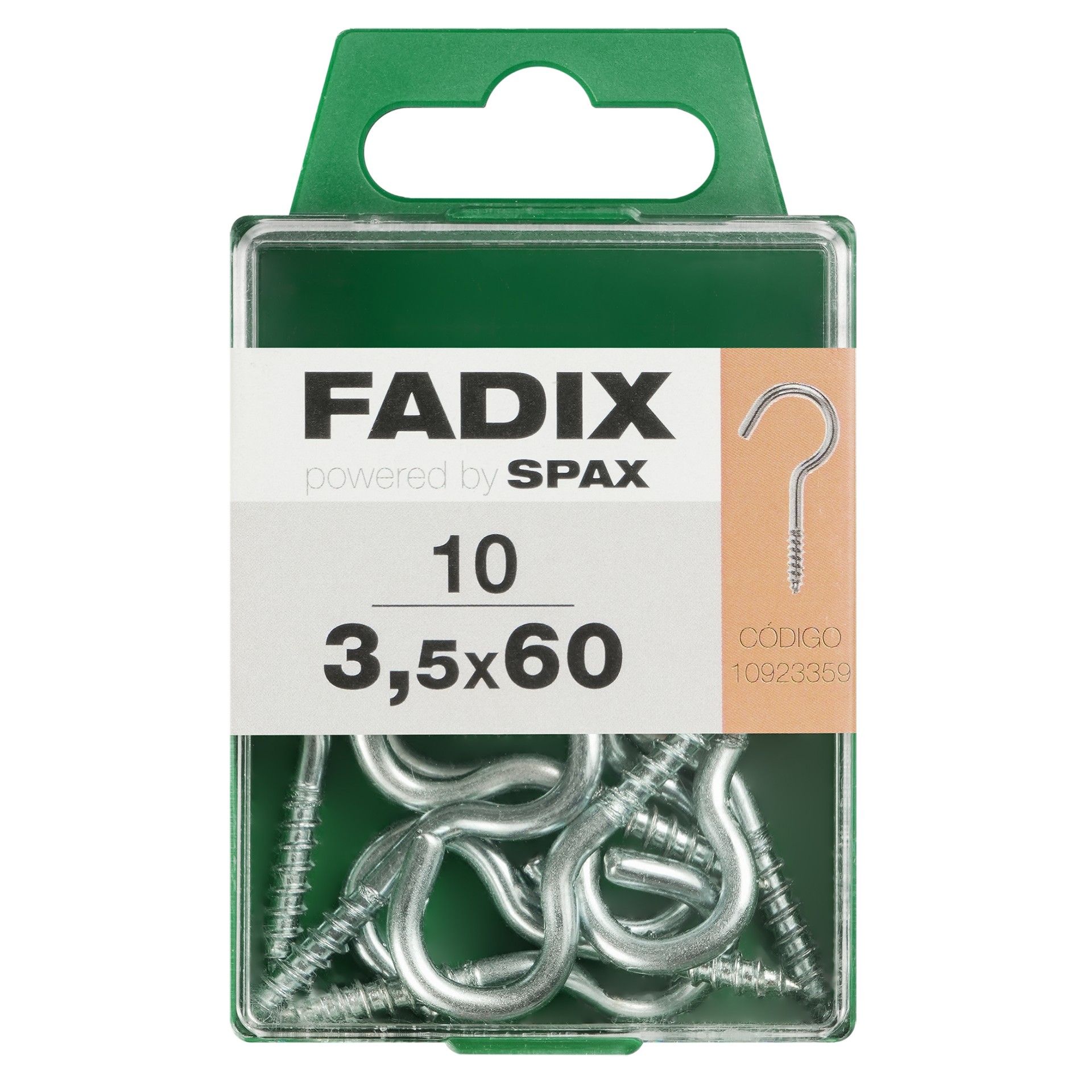 Camarão Aberto 3,5x60mm M 10un