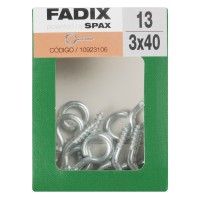 Camarão Fechado 3x40mm M 13un Camarão Fechado 3x40mm M 13un