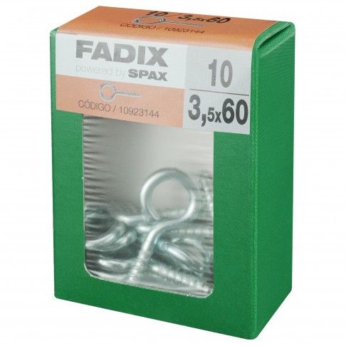 Camarão Fechado 3,5x60mm M 10un Camarão Fechado 3,5x60mm M 10un