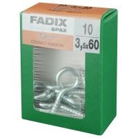 Camarão Fechado 3,5x60mm M 10un Camarão Fechado 3,5x60mm M 10un
