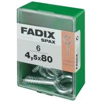 Camarão Fechado 4,5x80mm M 6un Camarão Fechado 4,5x80mm M 6un