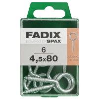 Camarão Fechado 4,5x80mm M 6un Camarão Fechado 4,5x80mm M 6un