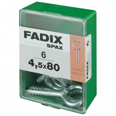 Camarão Fechado 4,5x80mm M 6un Camarão Fechado 4,5x80mm M 6un
