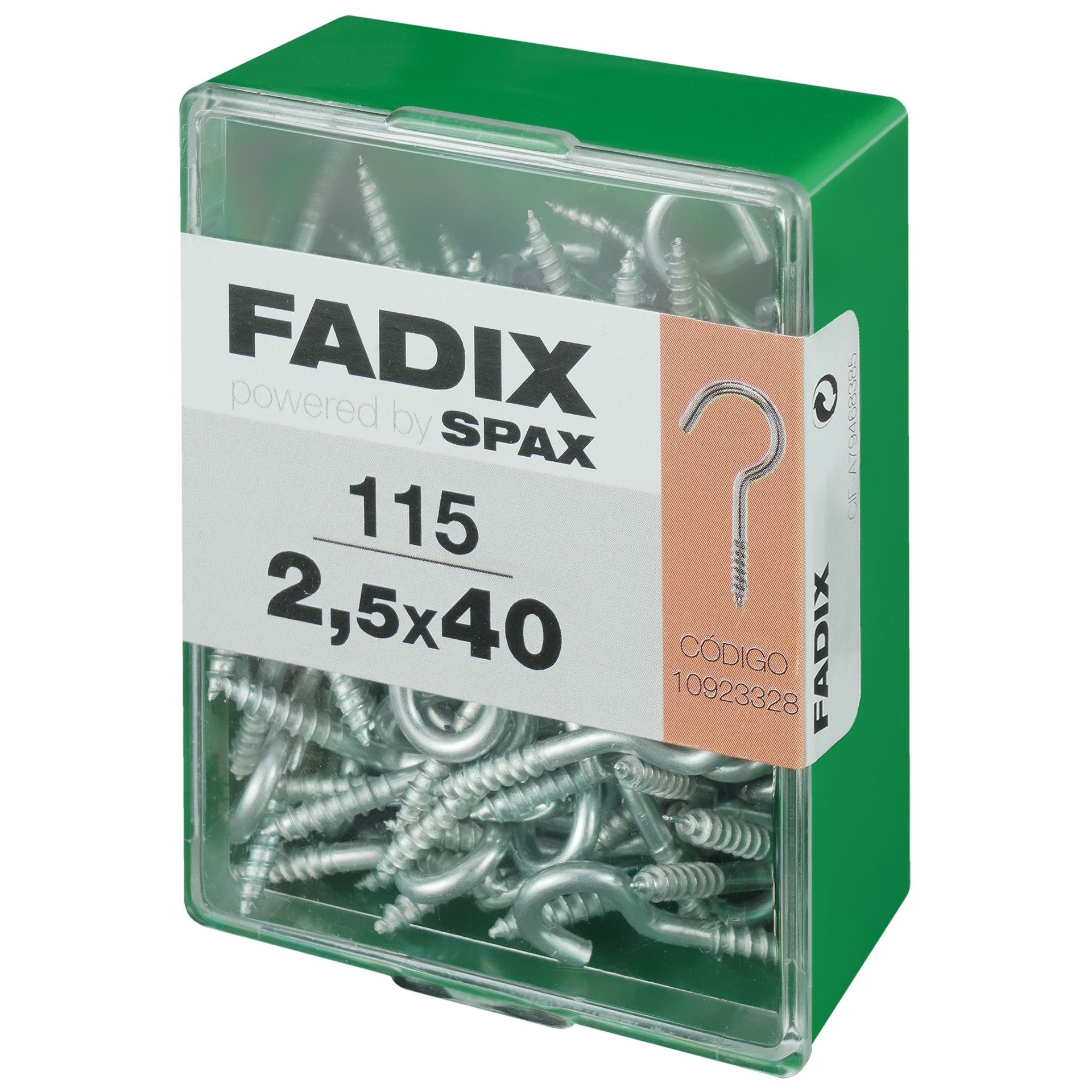 Camarão Aberto 2,5x40mm L 115un