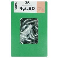 Camarão Aberto 4,5x80mm L 35un Camarão Aberto 4,5x80mm L 35un