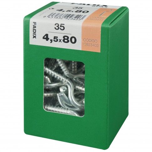 Camarão Aberto 4,5x80mm L 35un Camarão Aberto 4,5x80mm L 35un