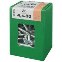 Camarão Aberto 4,5x80mm L 35un Camarão Aberto 4,5x80mm L 35un