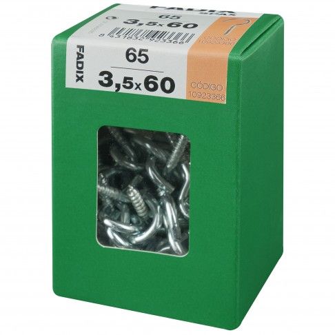 Camarão Aberto 3,5x60mm L 65un Camarão Aberto 3,5x60mm L 65un