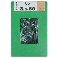 Camarão Aberto 3,5x60mm L 65un Camarão Aberto 3,5x60mm L 65un