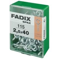 Camarão Fechado 2,5x40mm L 115un Camarão Fechado 2,5x40mm L 115un