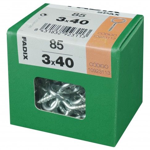 Camarão Fechado 3x40mm L 85un Camarão Fechado 3x40mm L 85un