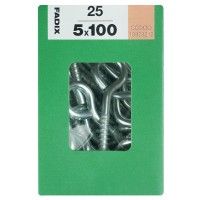 Camarão Fechado 5x100mm L 25un Camarão Fechado 5x100mm L 25un