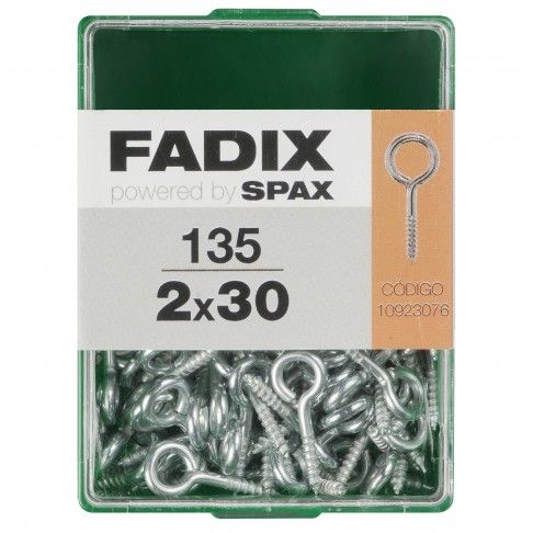 Camarão Fechado 2x30mm L 135un Camarão Fechado 2x30mm L 135un