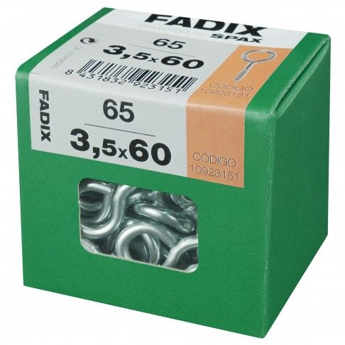 Camarão Fechado 3,5x60mm L 65un Camarão Fechado 3,5x60mm L 65un