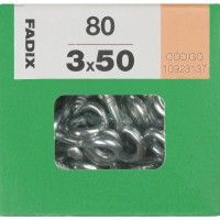 Camarão Fechado 3x50mm L 80un Camarão Fechado 3x50mm L 80un