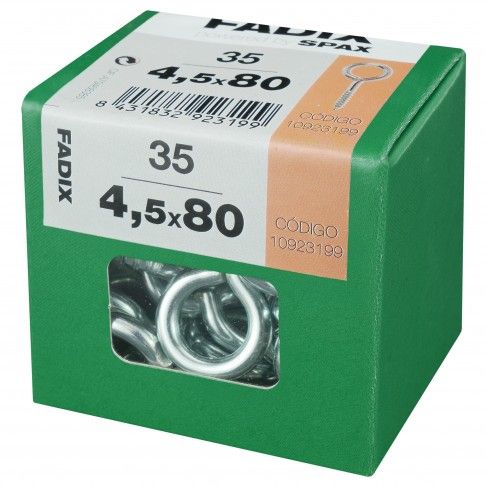 Camarão Fechado 4,5x80mm L 35un Camarão Fechado 4,5x80mm L 35un
