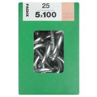 Camarão Aberto 5x100mm L 25un Camarão Aberto 5x100mm L 25un