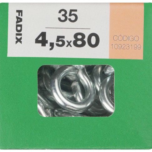 Camarão Fechado 4,5x80mm L 35un Camarão Fechado 4,5x80mm L 35un