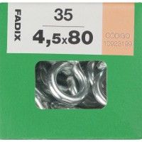 Camarão Fechado 4,5x80mm L 35un Camarão Fechado 4,5x80mm L 35un