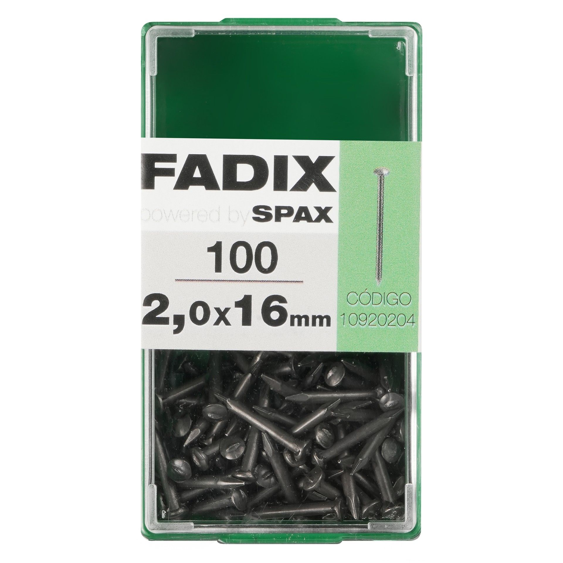 Prego Aço 2,0x16mm S 100un