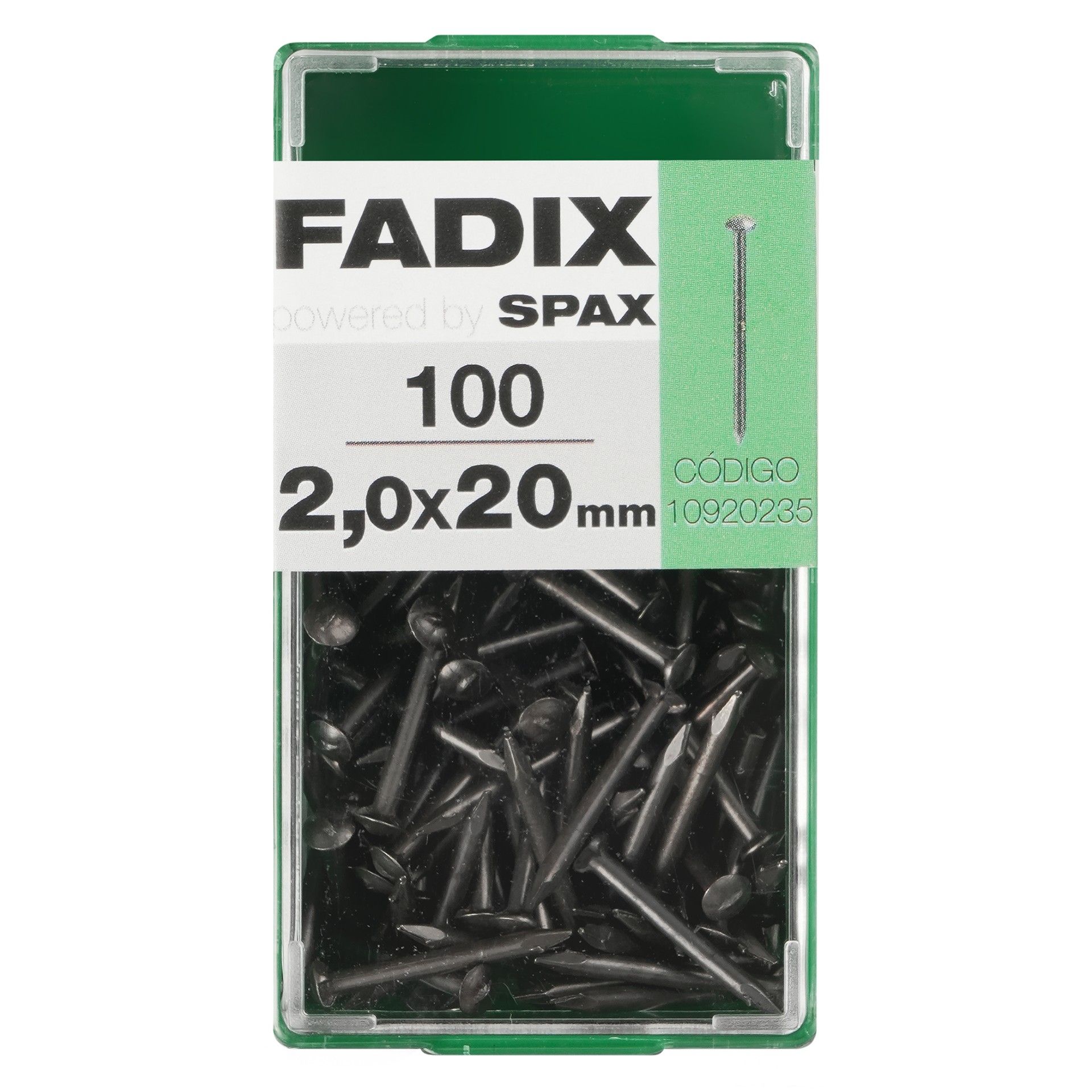 Prego Aço 2,0x20mm S 100un