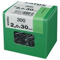 Prego Aço 2,0x30mm L 300un Prego Aço 2,0x30mm L 300un