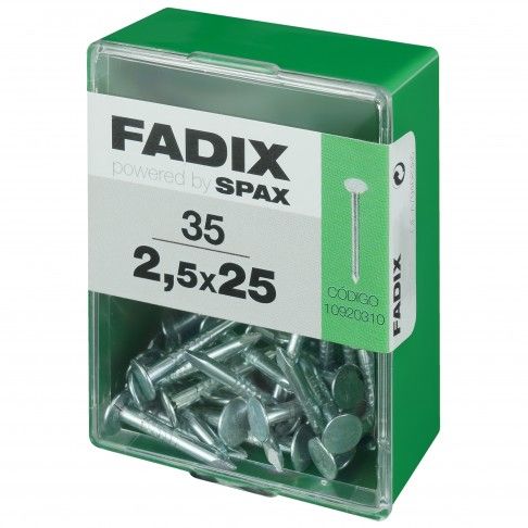 Prego Cabeça Plana 2,5x25mm M 35un Prego Cabeça Plana 2,5x25mm M 35un