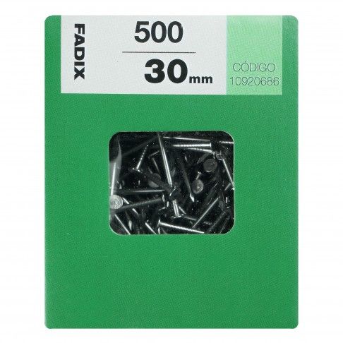 Prego Cabeça Plana 30mm L 500un Prego Cabeça Plana 30mm L 500un