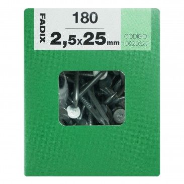 Prego Cabea Plana 2,5x25mm L 180un
