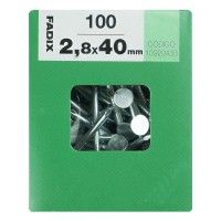Prego Cabeça Plana 2,8x40mm L 250un Prego Cabeça Plana 2,8x40mm L 250un