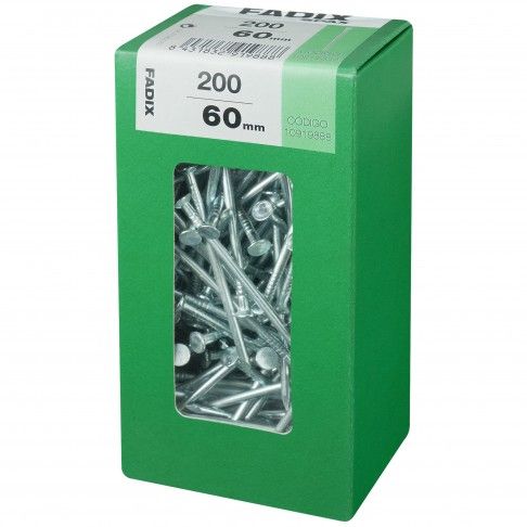Prego Cabeça Plana 60mm L 500un Prego Cabeça Plana 60mm L 500un