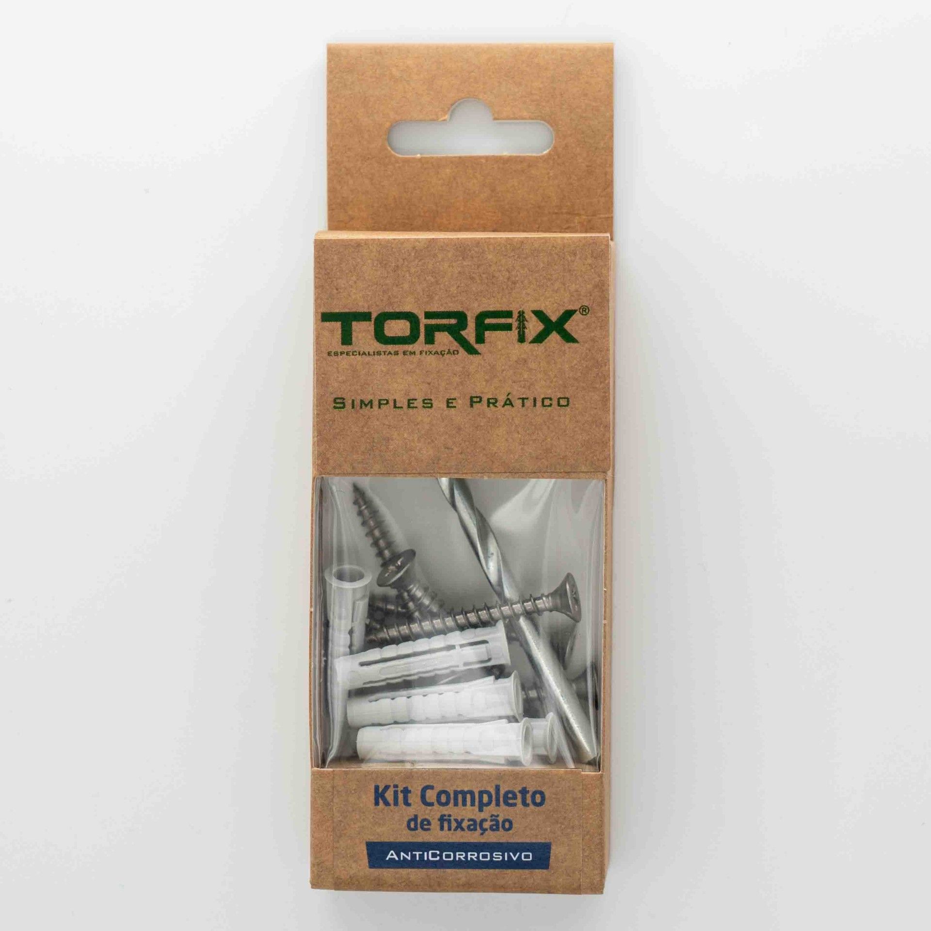 Bucha Universal 6 Com Parafuso Inox 4,5x40 Bl6