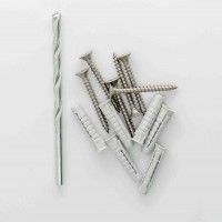 Bucha Universal 6 Com Parafuso Inox 4,5x40 Bl6 Bucha Universal 6 Com Parafuso Inox 4,5x40 Bl6