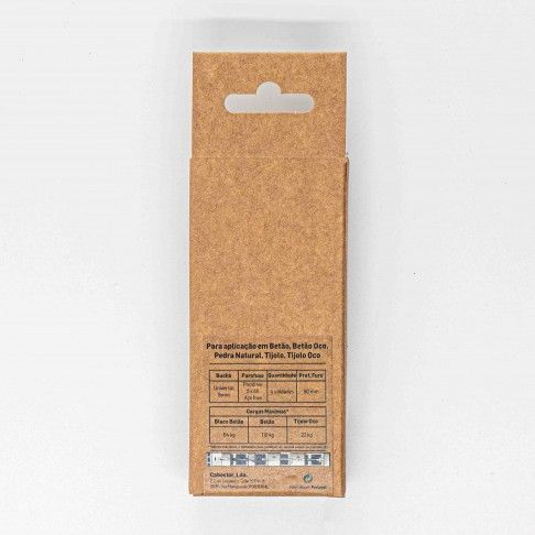 Bucha Universal 8 Com Parafuso Inox 5x60 Bl4 Bucha Universal 8 Com Parafuso Inox 5x60 Bl4