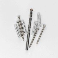 Bucha Universal 8 Com Parafuso Inox 5x60 Bl4 Bucha Universal 8 Com Parafuso Inox 5x60 Bl4