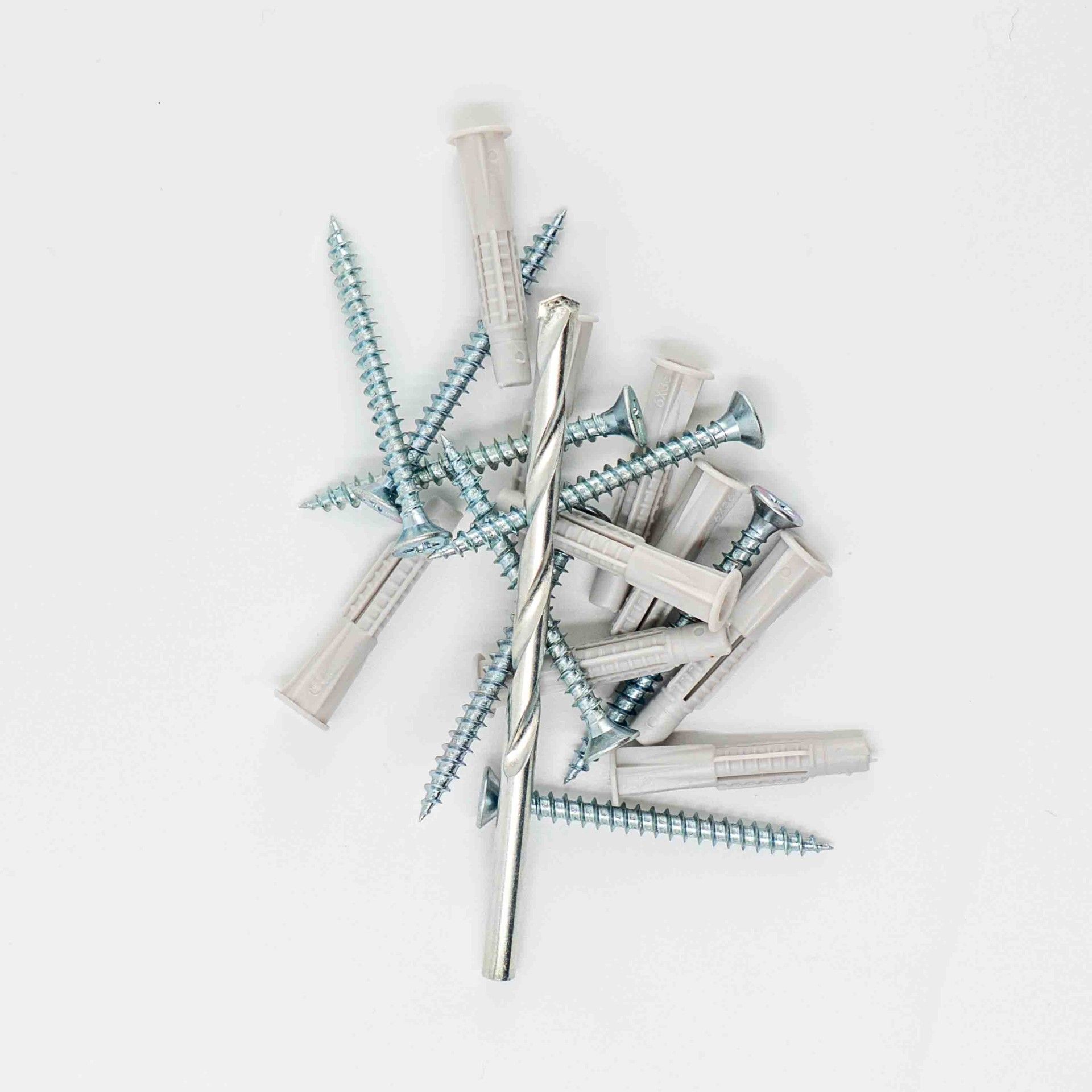 Bucha Tijolo 6mm Com Parafuso 4,5x50 Bl8