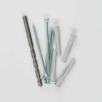 Bucha Tijolo 8mm Com Parafuso 5x90 Bl4 Bucha Tijolo 8mm Com Parafuso 5x90 Bl4