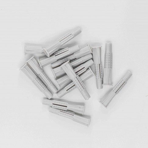 Bucha Nylon Tijolo M6 Bl15 Bucha Nylon Tijolo M6 Bl15