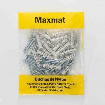 Bucha Nylon C/Bordo M5 C/Pf 3,5x30 Sc30