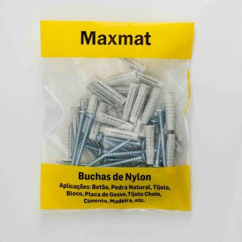 Bucha Nylon Univer T6 Nº5 C/Pf 3x40 Sc30 Bucha Nylon Univer T6 Nº5 C/Pf 3x40 Sc30