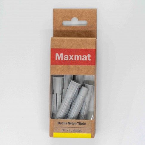 Bucha Nylon Tijolo M10 Bl6 Bucha Nylon Tijolo M10 Bl6