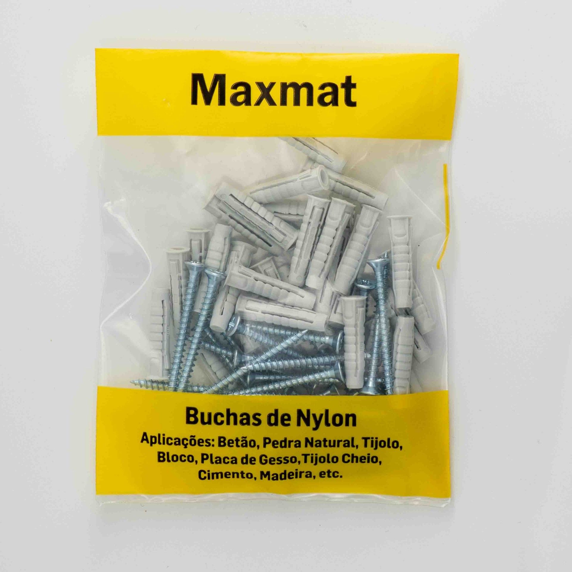Bucha Nylon Univer T6 Nº5 C/Pf 3x40 Sc30