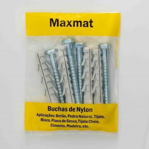 Bucha Nylon Longa M10x80 C/Pf Sc4 Bucha Nylon Longa M10x80 C/Pf Sc4