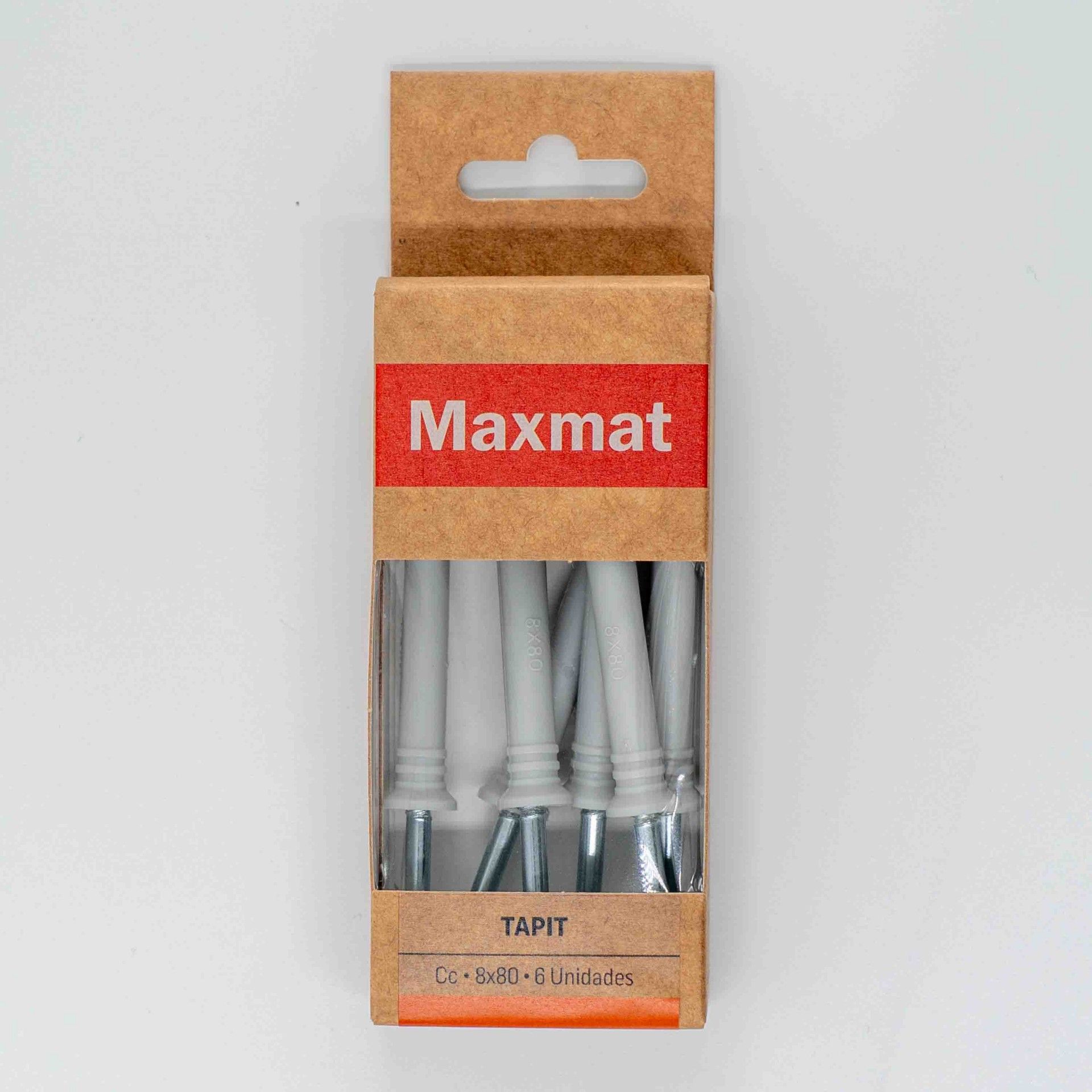 Bucha Nylon Tapit CC M8x80 Bl6