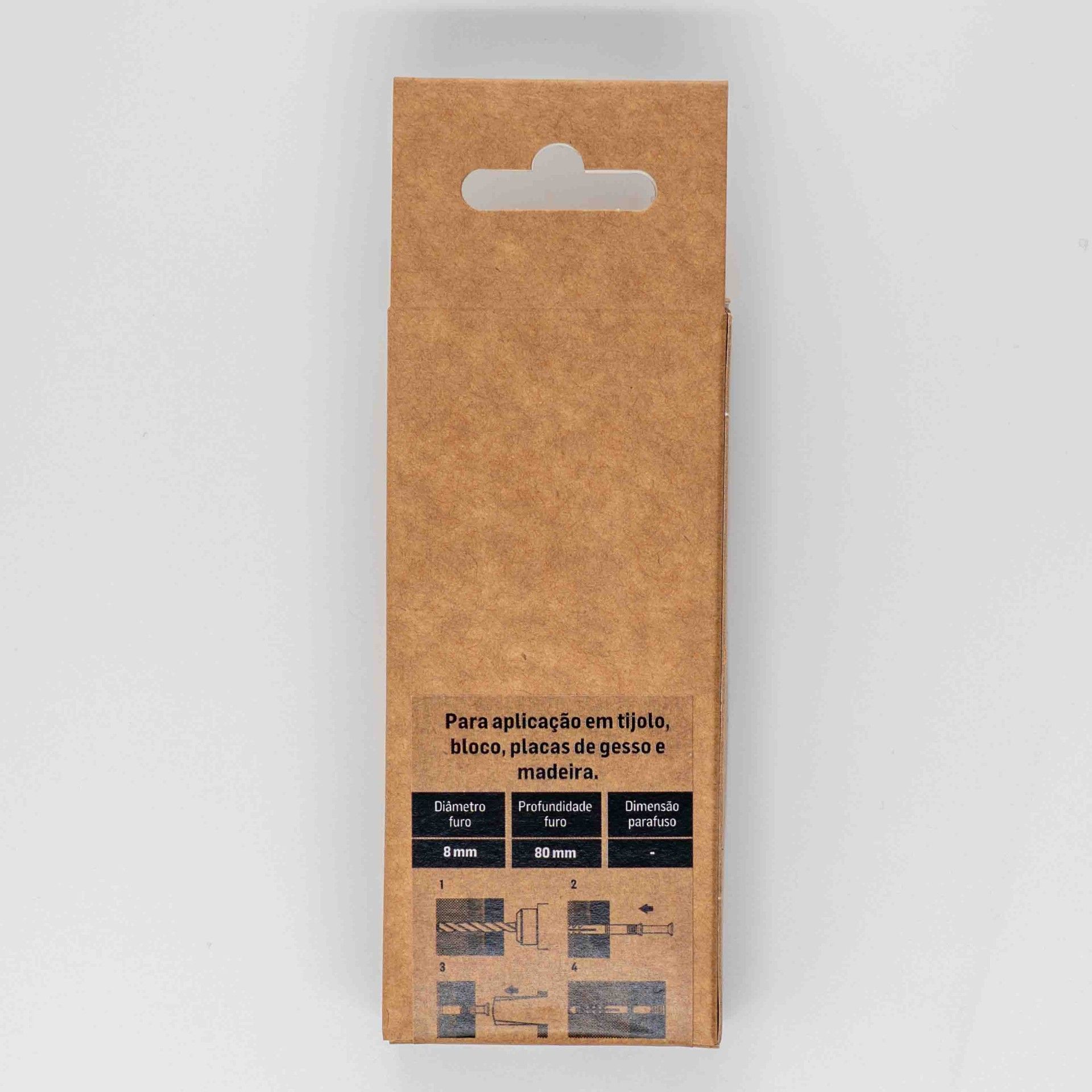 Bucha Nylon Tapit CC M8x80 Bl6