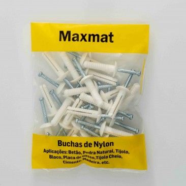 Bucha Nylon Tapit Teto Falso M6x25 Sc30